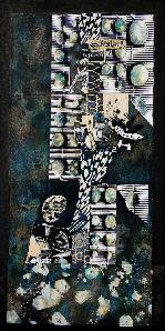 Sharing the World #1, work on canvas