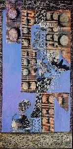 Sharing the World #2, work on canvas