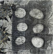 A collection, mixed media on board